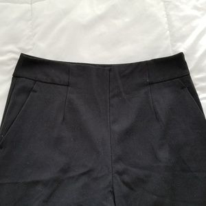 Jennifer Lopez high waisted, wide leg black pants